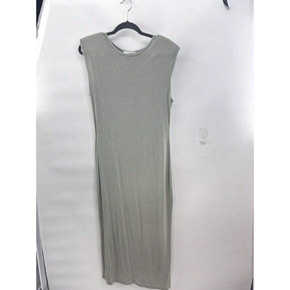 Forever Rose Sleeveless Maxi Dress - Size XL Light grayish sage - Picture 10 of 14